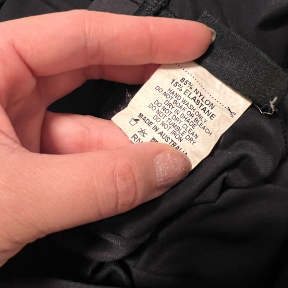 Two Blackmilk Black Leggings - Picture 6 of 6